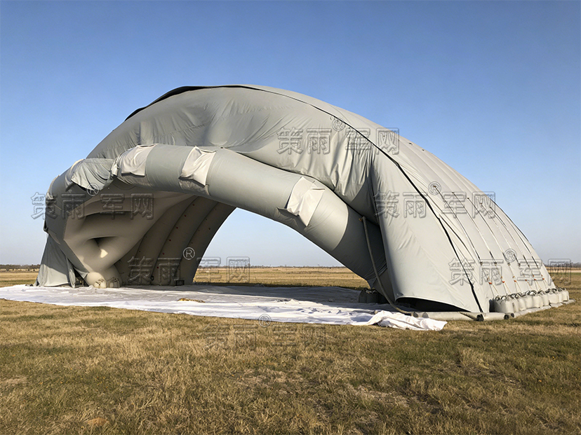 充气式机库帐篷：柔性结构重构户外装备存储新范式