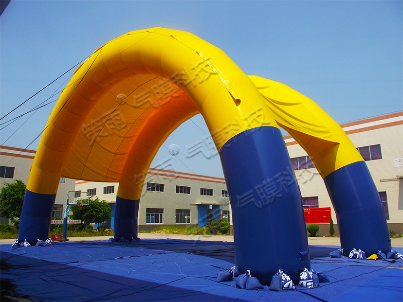 南京双拱充气遮阳帐篷