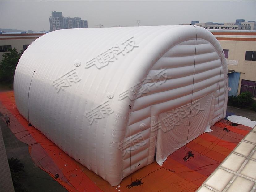 南京大型充气穹顶仓储帐篷