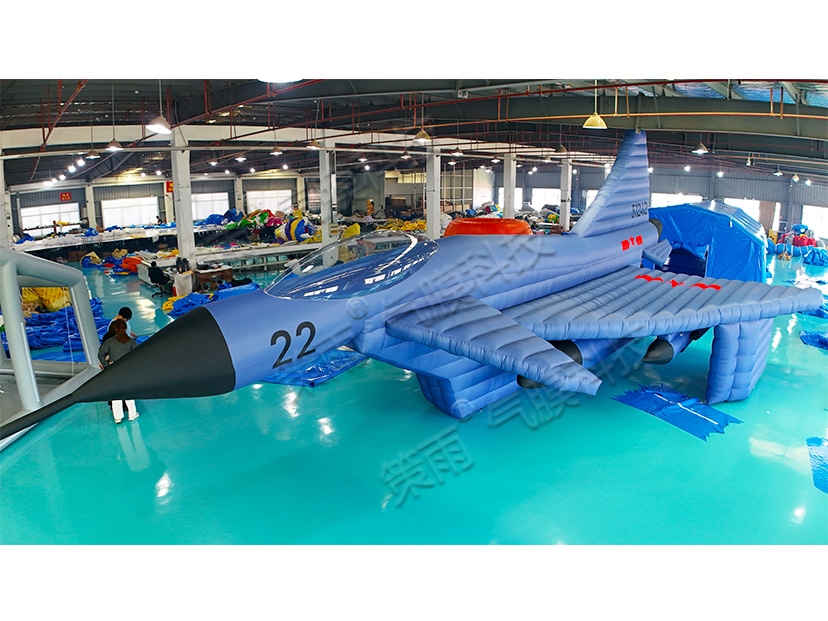 南京充气歼10仿真战斗机