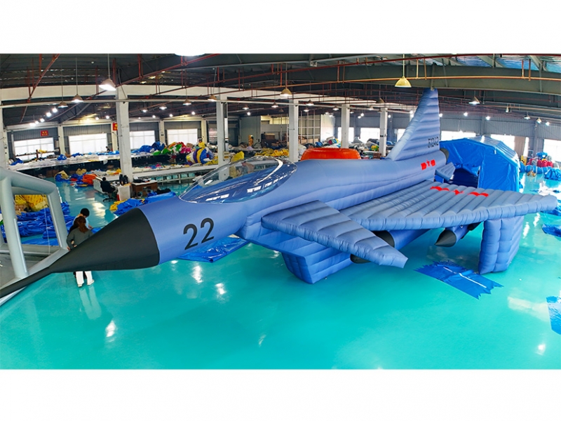 充气歼10仿真战斗机